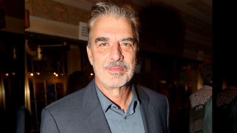 Chris Noth gray beard hair