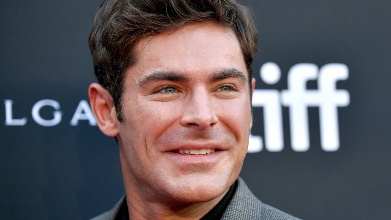 Zac Efron smiling