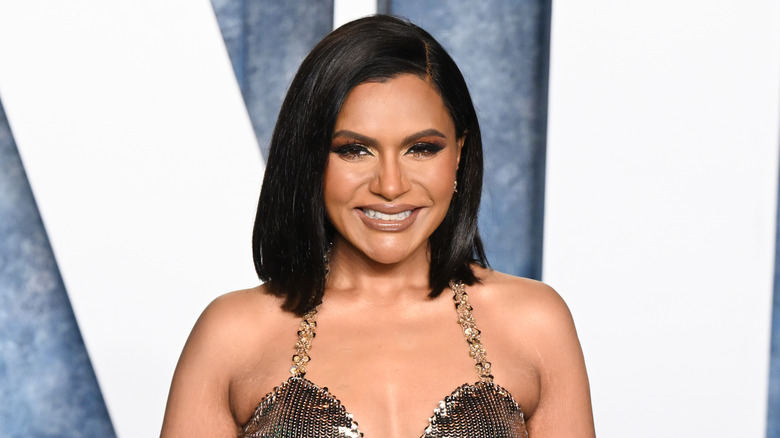 Mindy Kaling smiling