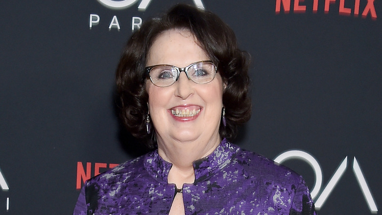 Phyllis Smith grinning
