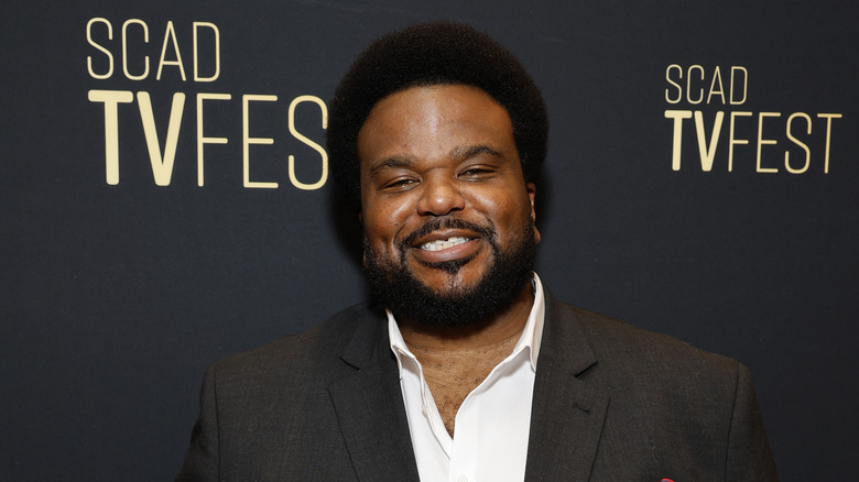 Craig Robinson smiling