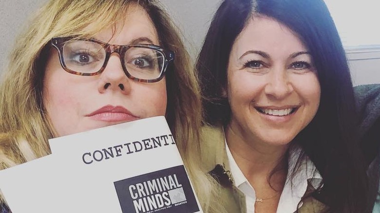 Kirsten Vangsness and Erica Messer 'Criminal Minds' finale