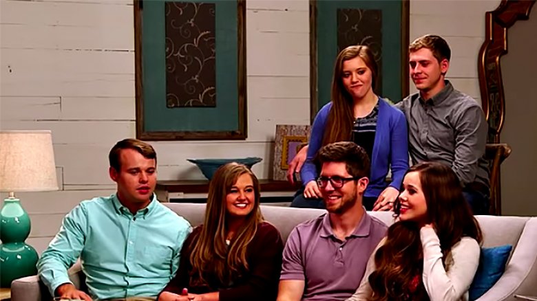 Joe Duggar, Kendra Caldwell, Ben Seewald, Jessa Duggar, Joy-Anna Duggar and Austin Forsythe