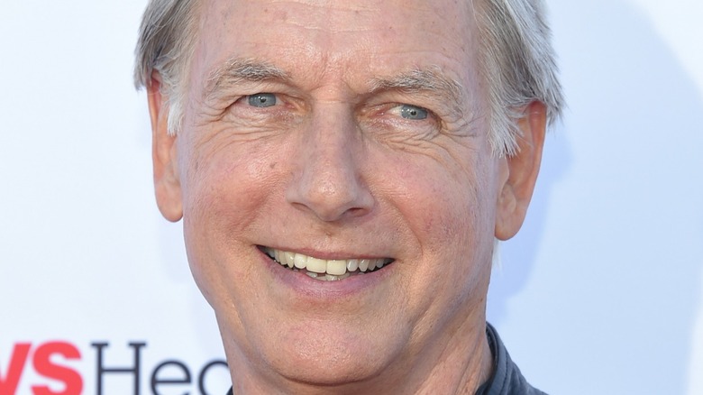 Mark Harmon smiling