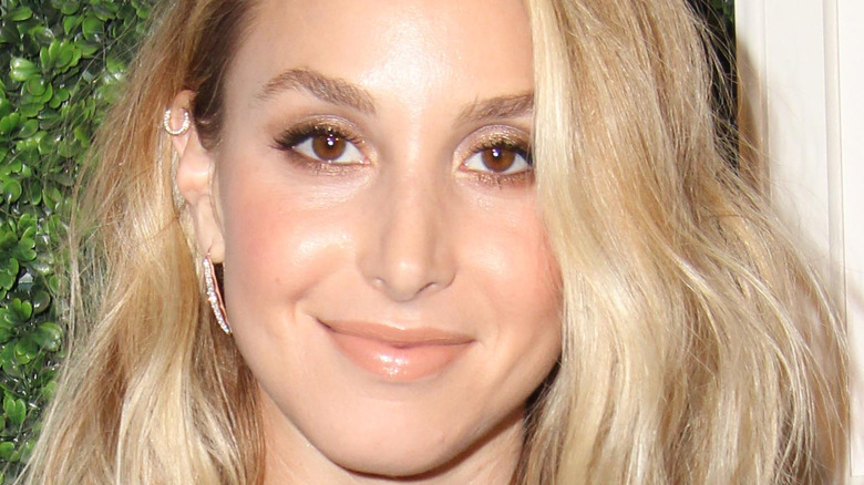 Whitney Port diamond earrings