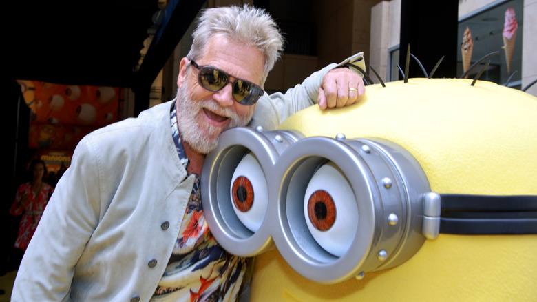 Jeff Bridges at premiere of "Minions & Monsters"