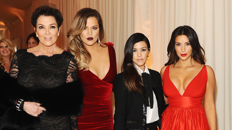 Kris Jenner, Khloe Kardashian, Kourtney Kardashian, and Kim Kardashian