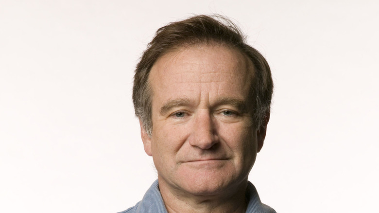 Robin Williams' promotional portrait for the Search for the Cause campaign