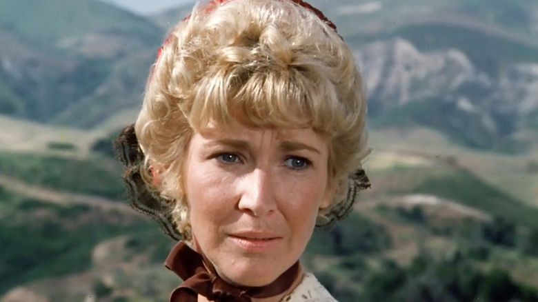 Charlotte Stewart as Miss Eva Beadle in Little House on the Prairie