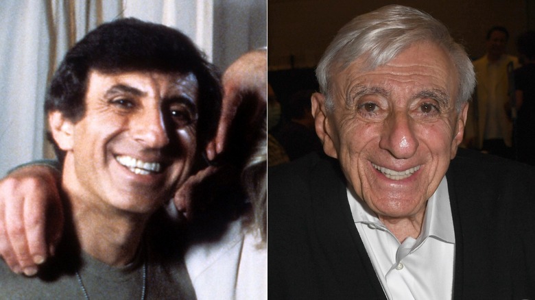 Jamie Farr in a MASH publicity photo and at The Hollywood Show in the 2020s