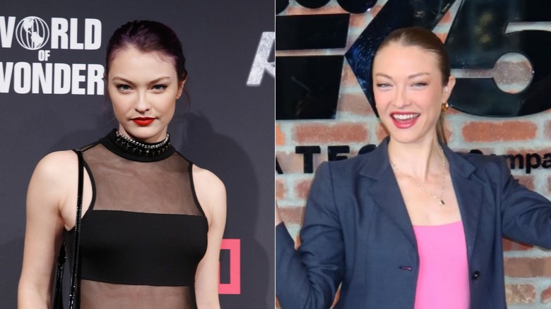 America's Next Top Model winner India Gants in 2017 and 2026