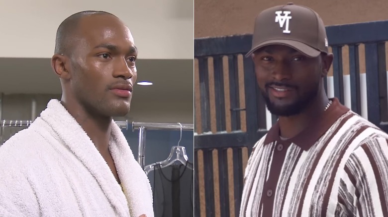 Former NFL player and model Keith Carlos in 2014 and 2025