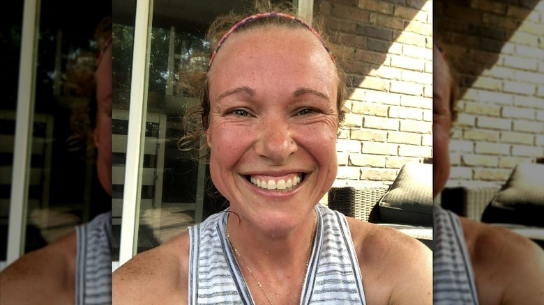 Heather West smiling