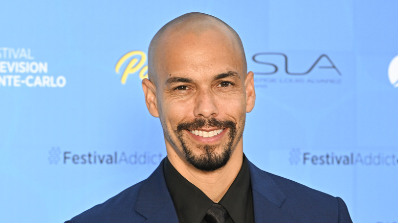 Bryton James smiling