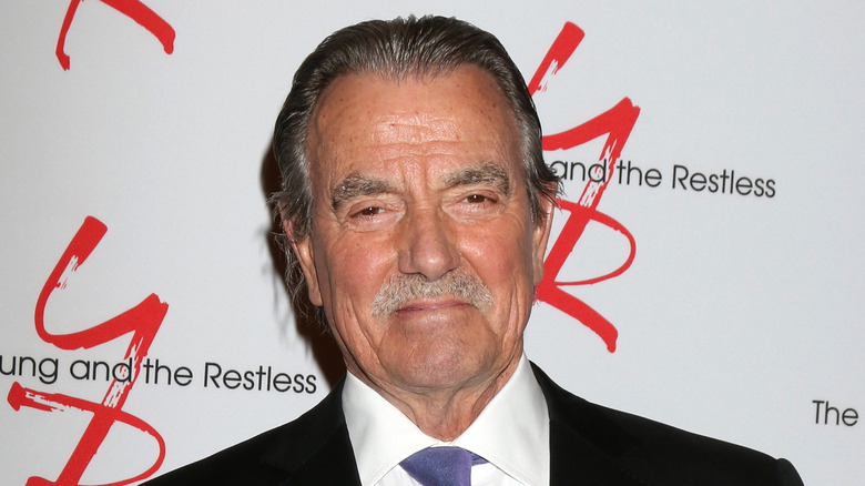 Eric Braeden wearing a tie