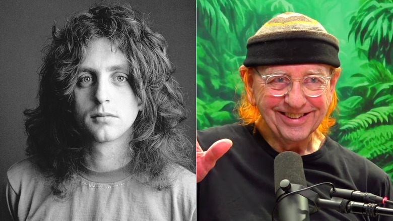 Split Image of Lee Michaels in the 1970s, left, and in 2024 right
