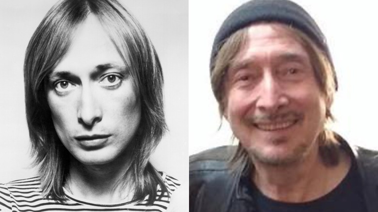 Split image of Nick Gilder in the 1970s, left, and in 2025, right