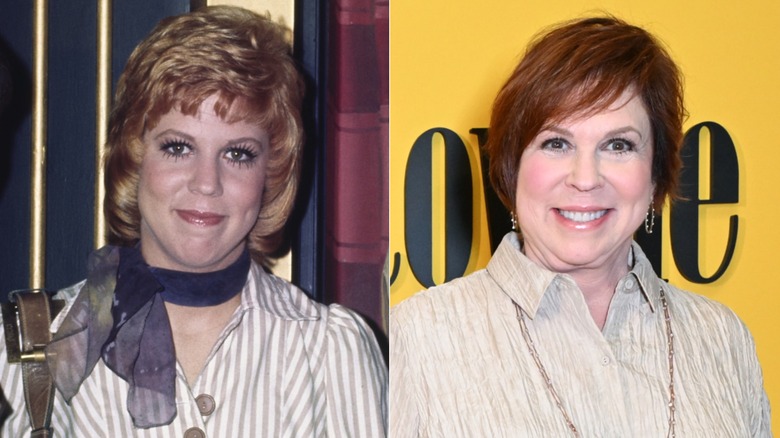 Split image of Vicki Lawrence in the 1970s, left, and in 2025