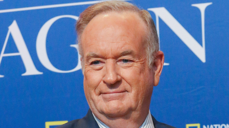 Bill O'Reilly posing