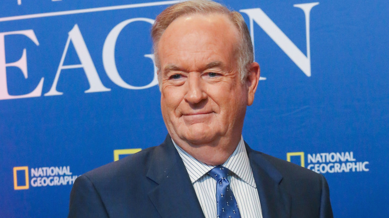 Bill O'Reilly posing