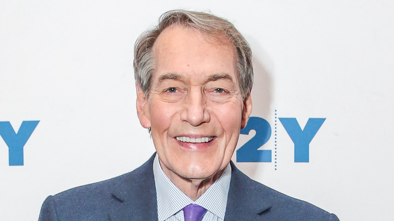 Charlie Rose smiling