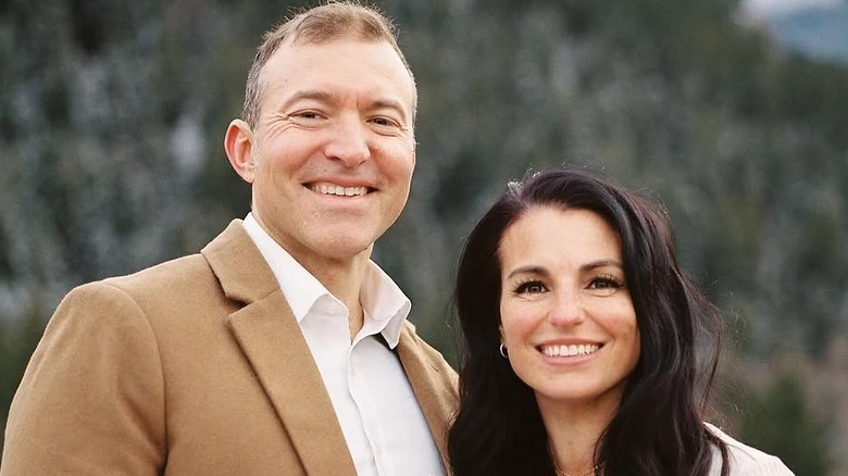 Mike and Ashly Costa posing for cameras