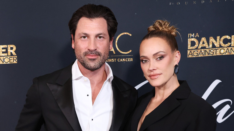 Maks Chmerkovskiy and Peta Murgatroyd at Dancers Against Cancer's 2025 Gala Of The Stars