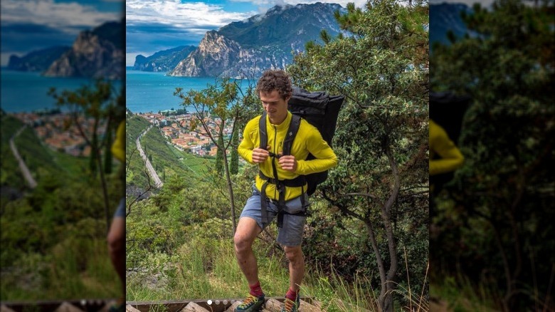 Adam Ondra hiking