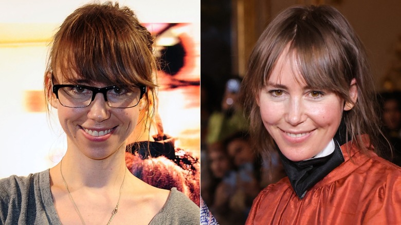 Leanne Marshall at a 2009 premiere and a 2020s fashion show