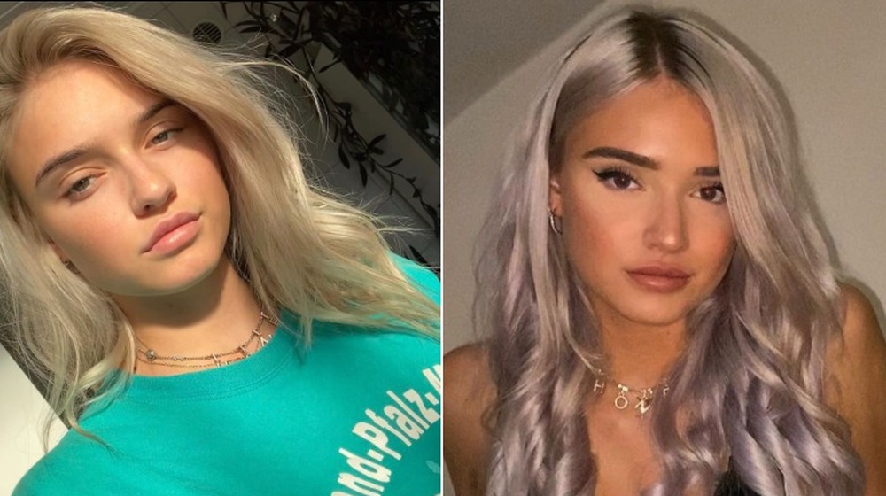 Honeypuu without makeup/with makeup