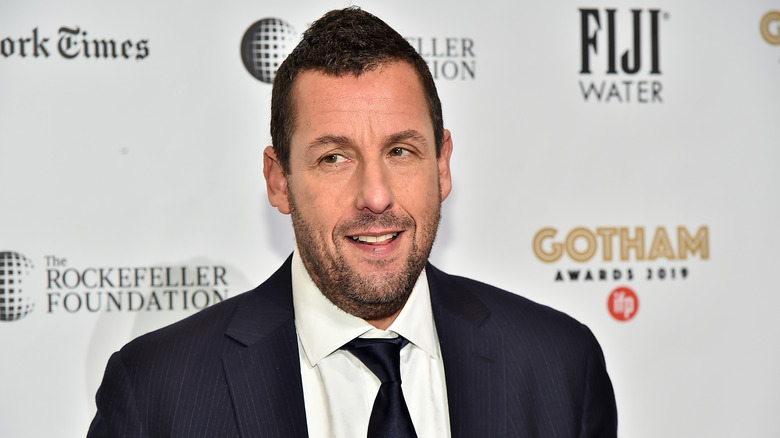 Adam Sandler posing