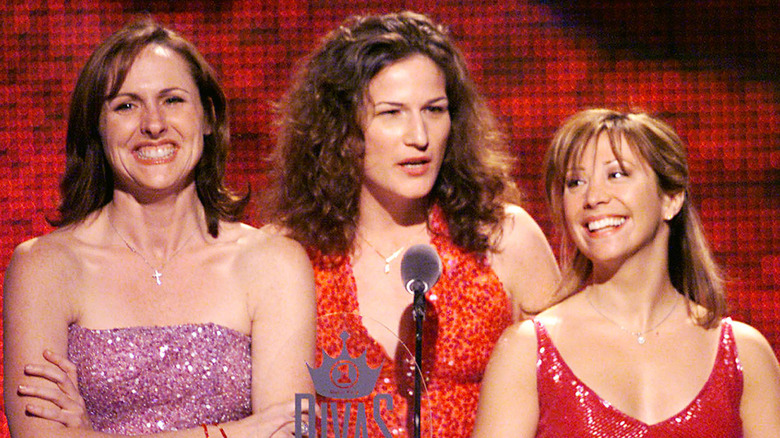 Molly Shannon, Ana Gasteyer, Cheri Oteri en el escenario