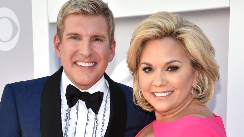 Todd and Julie Chrisley smiling