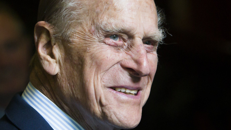 Prince Philip smiling