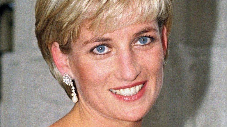 Princess Diana smiling