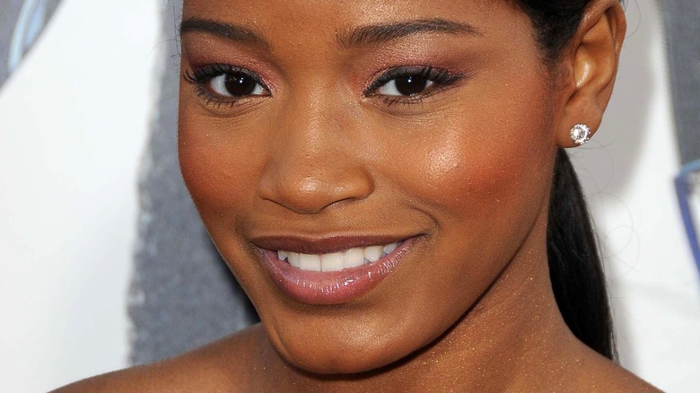 Keke Palmer smiling red carpet event 