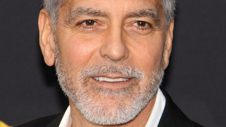 George Clooney smiling