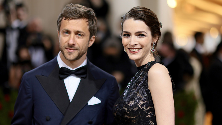 Bee Shaffer with husband Francesco Carrozzini
