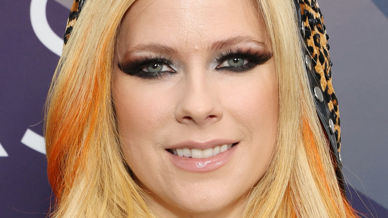 Avril Lavigne smiling