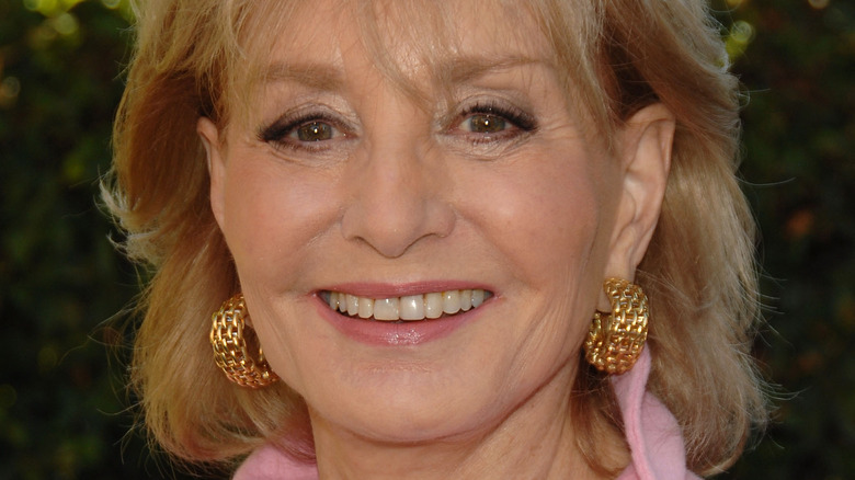 Barbara Walters smiling