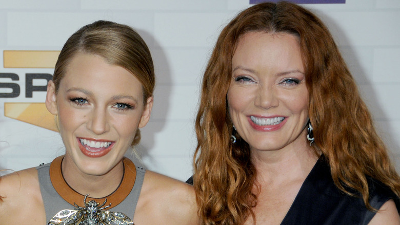 Blake Lively and Lori Lively smiling