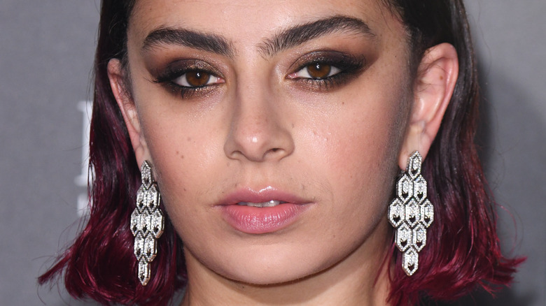 Charli XCX on the red carpet