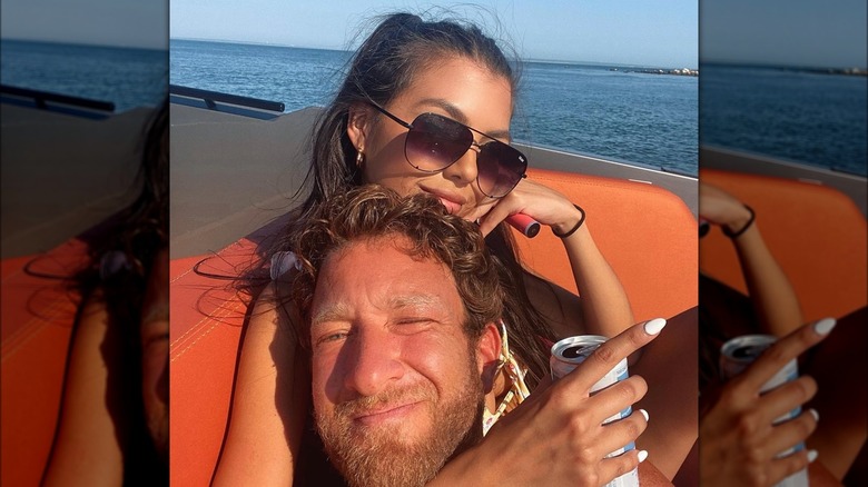 Silvana Mojica and Dave Portnoy