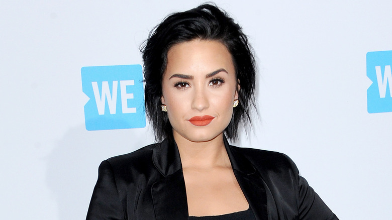 Demi Lovato on the red carpet