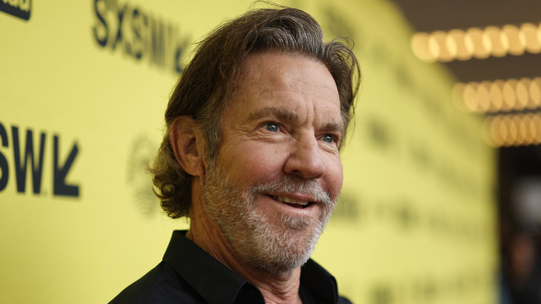 Dennis Quaid smiling 