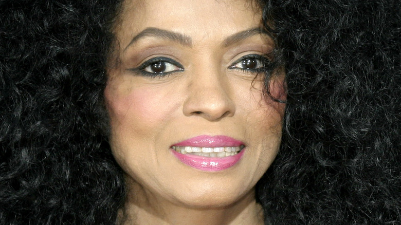 Diana Ross smiling