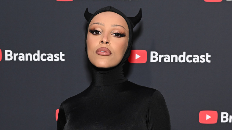 Doja Cat black suit