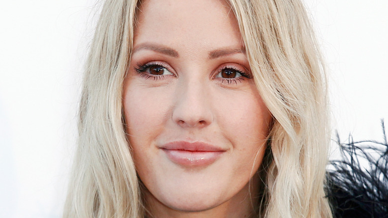 Ellie Goulding smiling