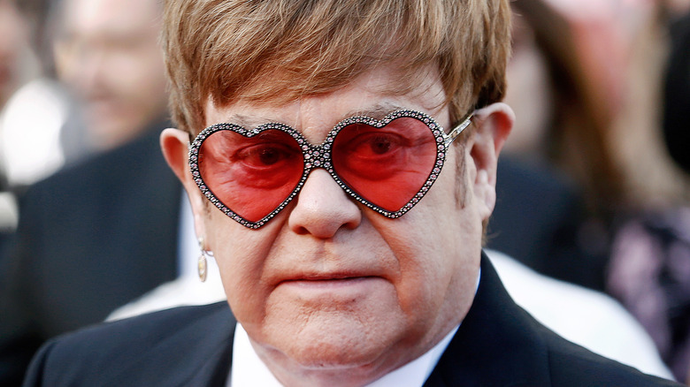 Elton John at 'Rocketman' premiere in 2019