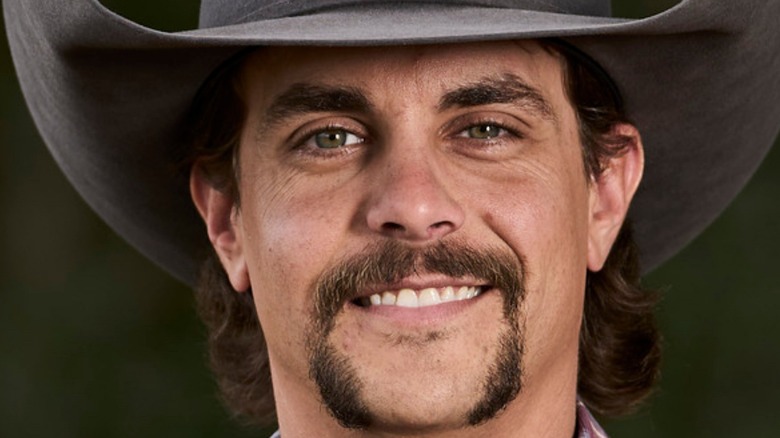 Farmer Allen Foster goatee cowboy hat smiling